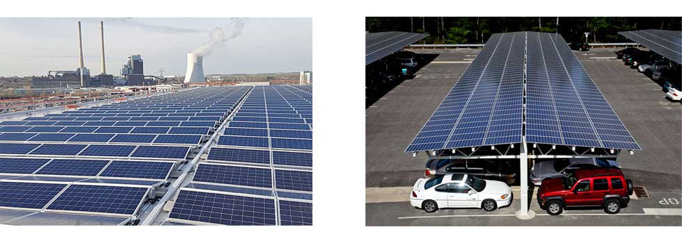 Commercial and Industrial Solar Plant